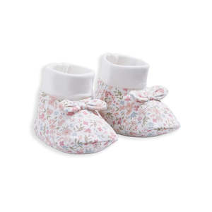 Baby wear: Mamas and Papas Pink Floral Booties