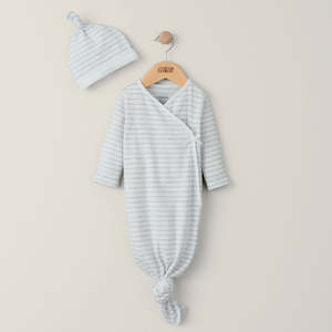 Baby wear: Mamas and Papas Stripe Knot Set - 2 Piece Set