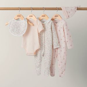 Baby wear: Mamas and Papas Floral Set - 5 Piece Set