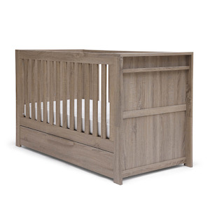 Baby wear: Mamas and Papas Franklin Grey Cot Bed