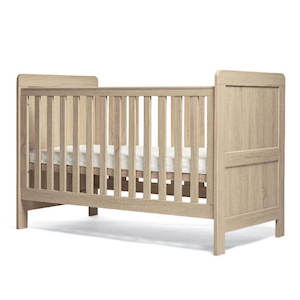 Mamas and Papas Atlas Oak Cot | Toddler Bed