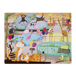 Baby wear: Janod A Day at the Zoo Tactile (Touch & Feel) Puzzle