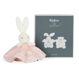 Baby wear: Kaloo Pink Rabbit Round Doudou Comforter