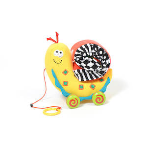 Dolce Toys Pull Along Colour Snail