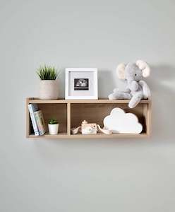 Baby wear: Mamas and Papas Atlas Light Oak Nursery Shelf