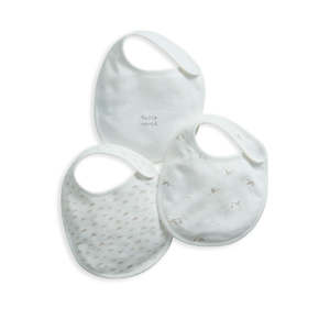 Baby wear: Mamas and Papas Stork Bibs - 3 Piece Pack