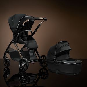 Silver Cross Reef 2 - Espresso Stroller + Bassinet Bundle - Arriving in Mid March