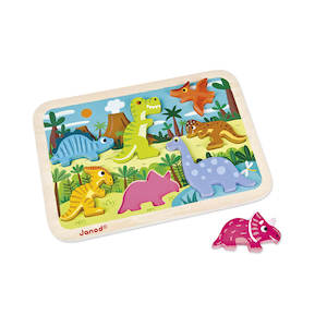 Janod Dinosaur Chunky Puzzle