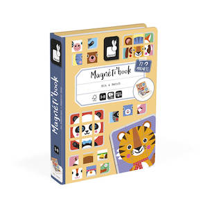 Janod Animals Mix & Match Magnetibook