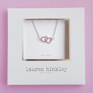 LAUREN HINKLEY - LOVE HEARTS NECKLACE