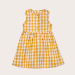 OLIVE AND THE CAPTAIN - AMBER GINGHAM MACY DRESS