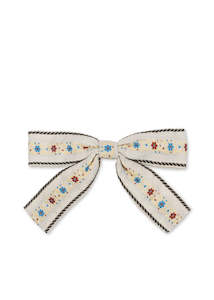 Konges SlØjd - Ribbon Bowie Hair Clip Beige