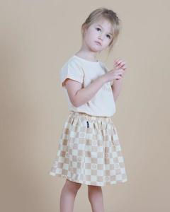 TINY TRIBE - Daisy Check Skirt