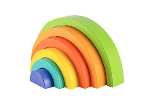 Rainbow Stacker - 7 Pc