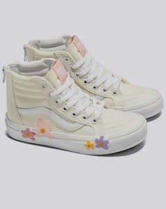 Vans - Sk8 Hi Zip Flower Egret