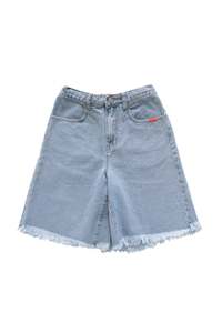 Infant clothing: GOOD GOODS - MILA JORTS LIGHT BLUE