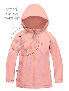 THERM SPLASHMAGIC STORM JACKET - APRICOT BLUSH