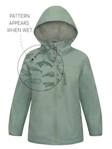 THERM SPLASHMAGIC RAINSHELL JACKET - BASIL