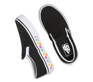 Vans Classic Slip-on - Rainbow/black