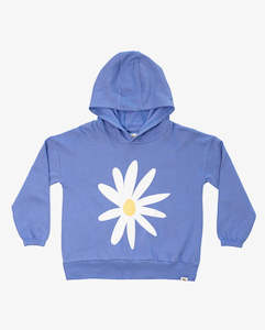 THE GIRL CLUB - POWDER BLUE DAISY HOOD