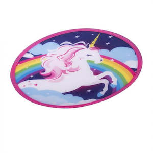 Infant clothing: POP OUT FLYING DISC Unicorn