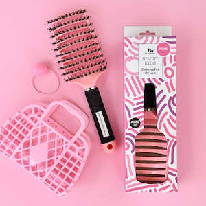 NO NASTIES SLICK KIDS DETANGLER BRUSH PINK