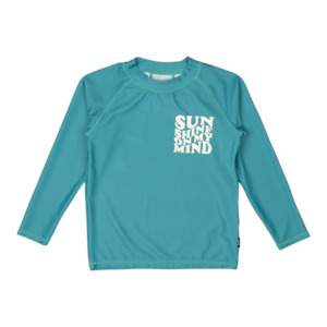 Infant clothing: ROCK YOUR KID Sunshine On My Mind Rashie - Green