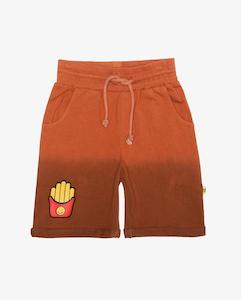 Band Of Boys Shorts High Fries Rust Dip Dye