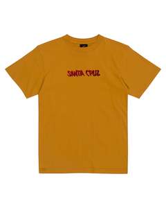 Santa Cruz - Screaming Wave Front Tee Tan