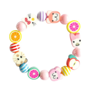 Infant clothing: LAUREN HINKLEY - FURRY FRIENDS ELASTIC BRACELET