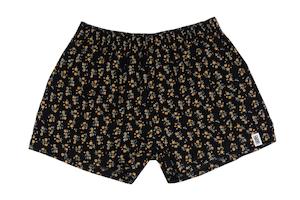 Infant clothing: GOOD GOODS AVA SHORTS BLACK FLORAL