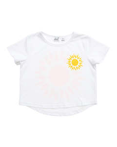 KISSED BY RADICOOL Sunny Crop Tee