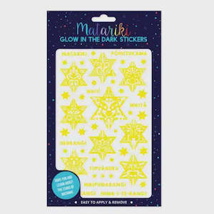 Matariki Glow In The Dark Stickers