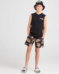 THE MAD HUEYS - FROTHIN OUT MUSCLE VINTAGE BLACK