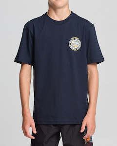 THE MAD HUEYS - FROTHING CLUB TEE NAVY