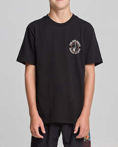 THE MAD HUEYS - ROUGH AS GUTS TEE BLACK