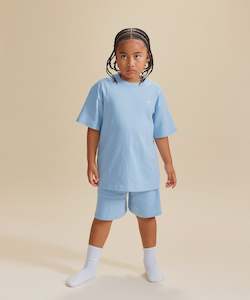 Infant clothing: SONNIE - SLEEP SET SKY BLUE