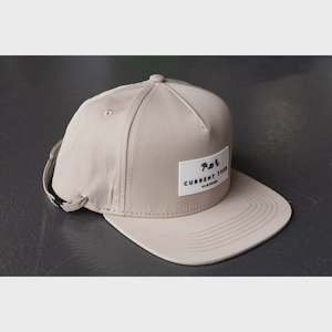 Current Tyed - Waterproof Snapback Beige