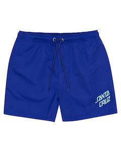 Santa Cruz - Bold Stack Water Reactive Boardshort Dark Blue