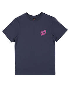 Santa Cruz - Johnson Beast Stack Tee Navy