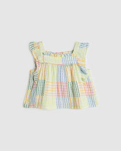 Alex & Ant - Brenda Top Multi Gingham