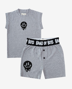 Band Of Boys - Grey Drippin In Smiles Tank Pjs