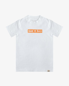 Infant clothing: BAND OF BOYS - WHITE SURFER SHARK TEE