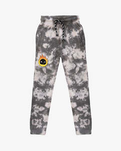 Band Of Boys - Grey Tie-dye Flame Guy Trackies