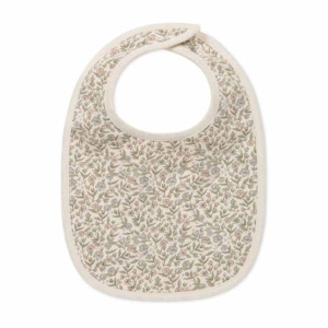 Infant clothing: JAMIE KAY - ORGANIC COTTON BIB ARIELLA EGGNOG