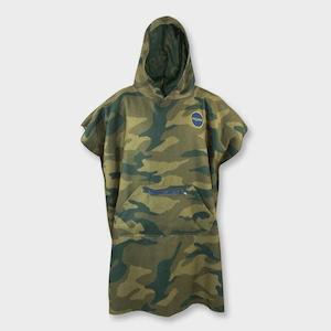 DRI-TIMES Camo Poncho - Youth