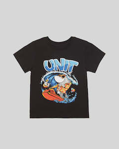 UNIT - KIDS TEE STAY COOL BLACK