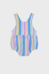 Milky - Crinkle Stripe Playsuit