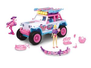 DICKIE Flamingo Jeep 22cm