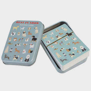 Infant clothing: REX LONDON - BEST IN THE SHOW PLAYING CARDS IN A TIN